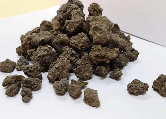 L'aluminate aggloméré utilisé de calcium de sidérurgie jaillissent cao 55% Min Refining Slag