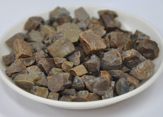 Flux aggloméré de l'aluminate TiO2 0,03% Max Fused Calcium Aluminum Metallurgical de calcium